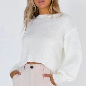 NWOT Princess Polly Neveah Cropped Sweater S/M